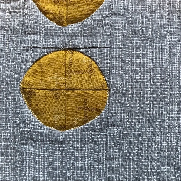 Handmade OOAK 18” square Quilted wall hanging - “Drip, Drip, Drip” by me
